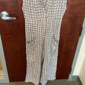 Wide-Leg Cropped Jumpsuit